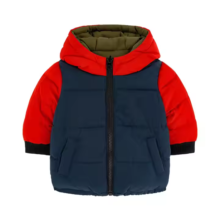 2025 newest branded fancy baby winter coat kids wear
