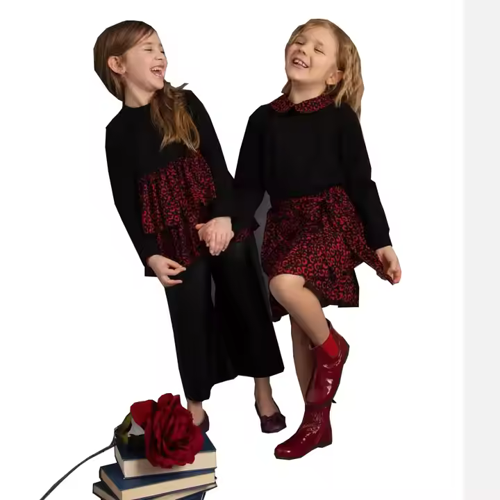 2025 Customized 2025 European Style Kids Garment Clothing Baby Girls Clothing Girls Outfit 2025