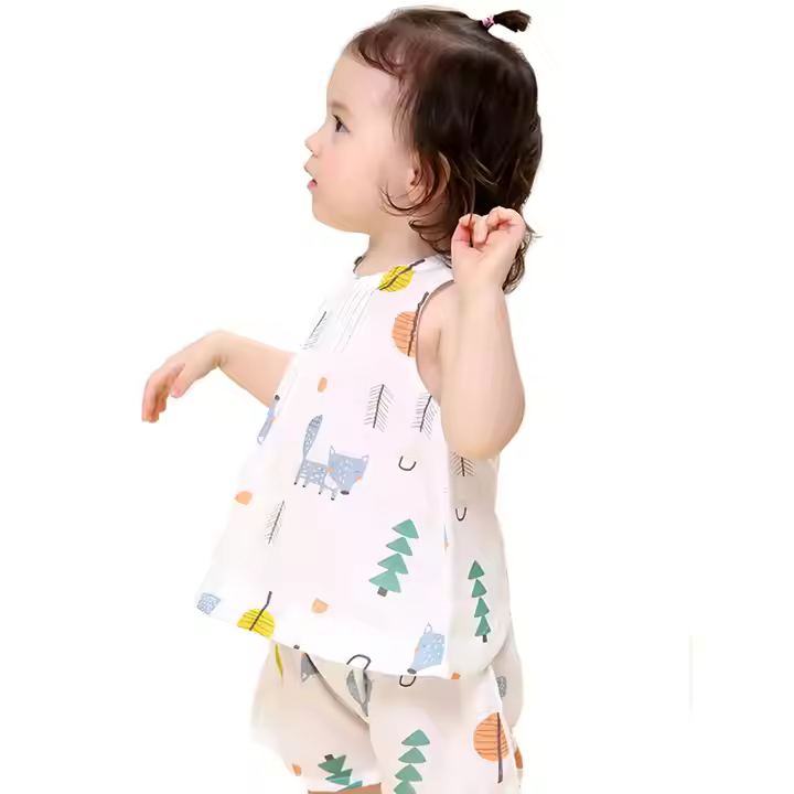China Supplier Bulk Wholesale Cute Girls Kids Casual Summer Clothing Sets