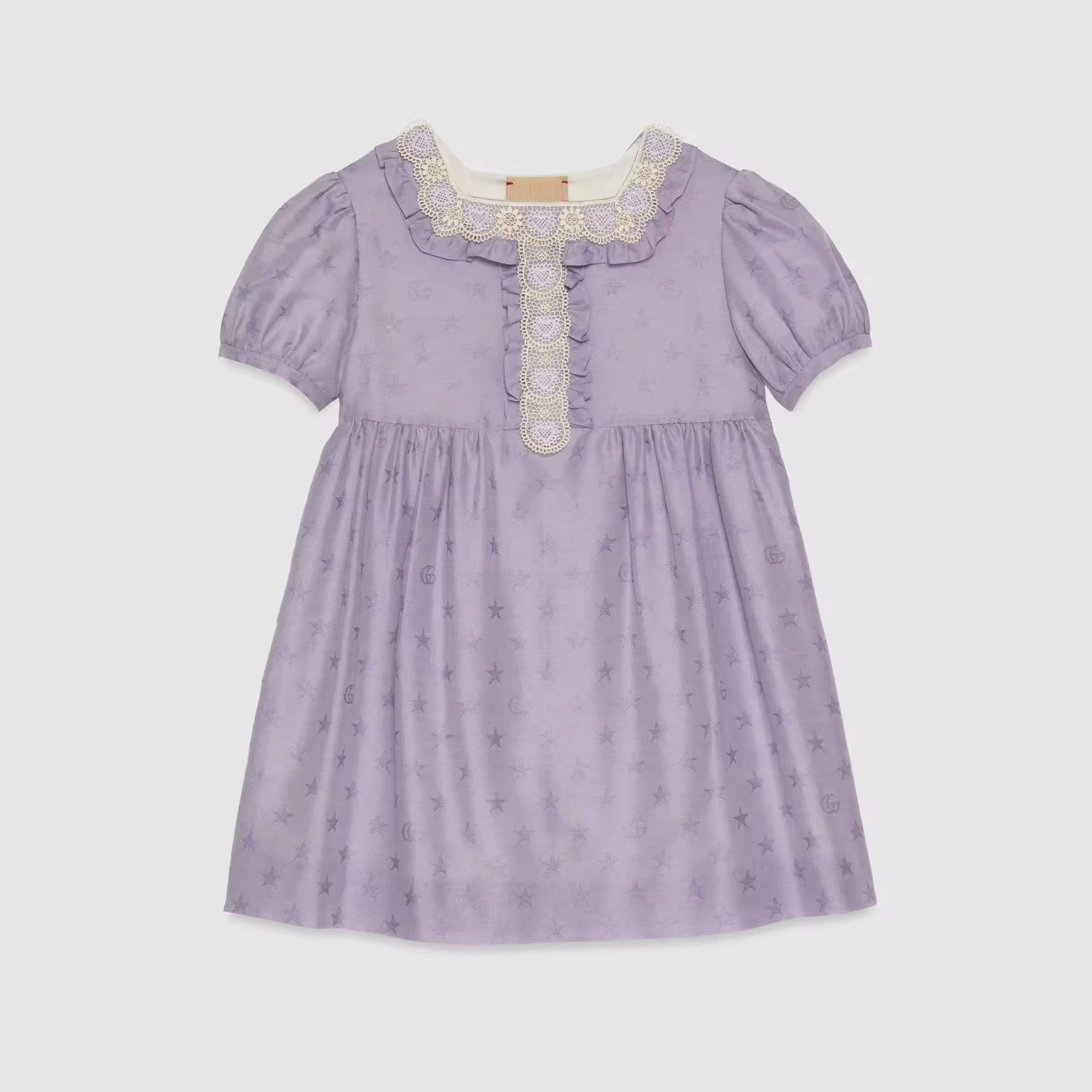 Casual Young Girls' Vintage 15-Year-Old Dress Denim O-Neck Short Sleeve With Ruffles Summer ODM Design