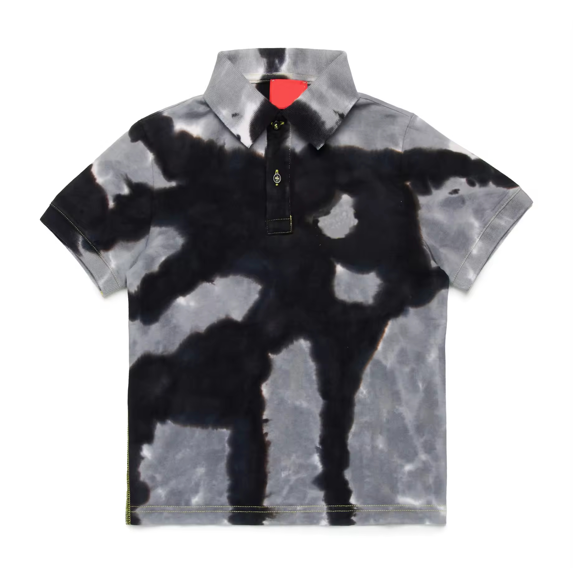 Private Label Summer Polo T-Shirt for Boys 100% Cotton Quick Dry Jersey Tie-Dye Fashion Factory Direct