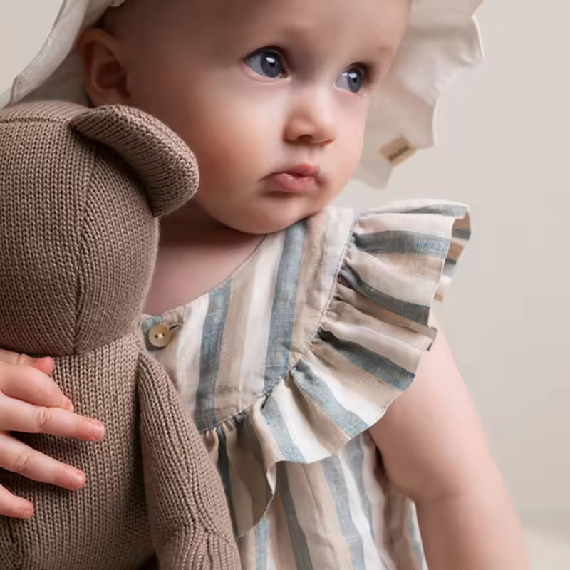 Baby girls cotton romper