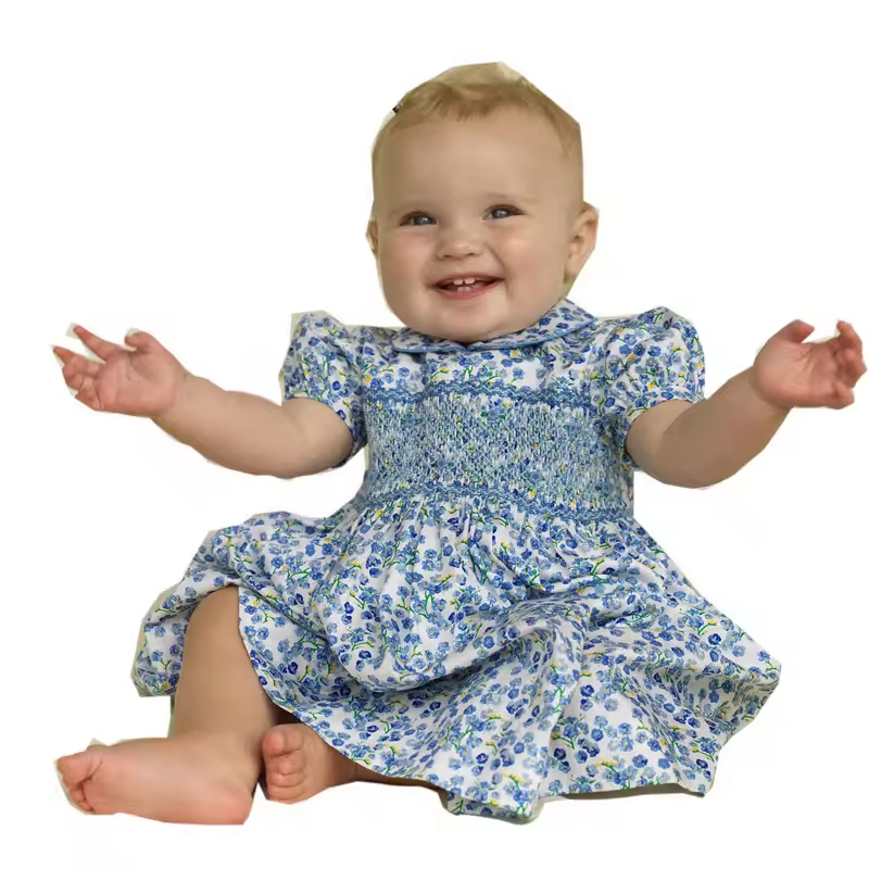 Baby girls cotton romper