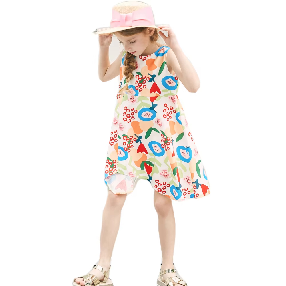 Casual Summer Chiffon Skirt for Children Pink Pleated Tulle Skirt for Flower Girl or Bridesmaid With Sustainable Feature