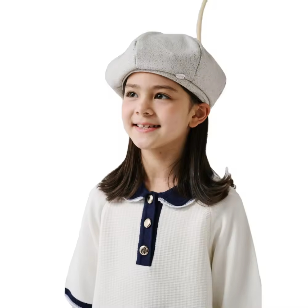 Casual Kids Girls Cotton Polo Shirt O-Neck Woven Tshirts & Child Polo Shirts