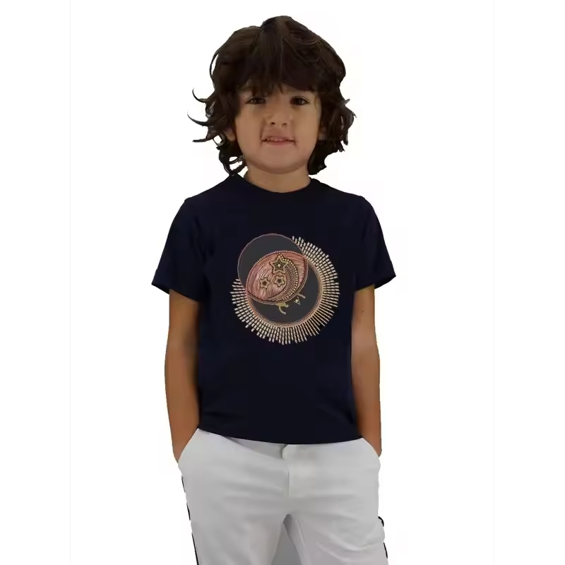 Casual Cotton O-Neck Jersey Tee Shirts for Baby Boys Polo Style-Kids T-Shirts 30 Years Wholesale Children's Clothing Factory