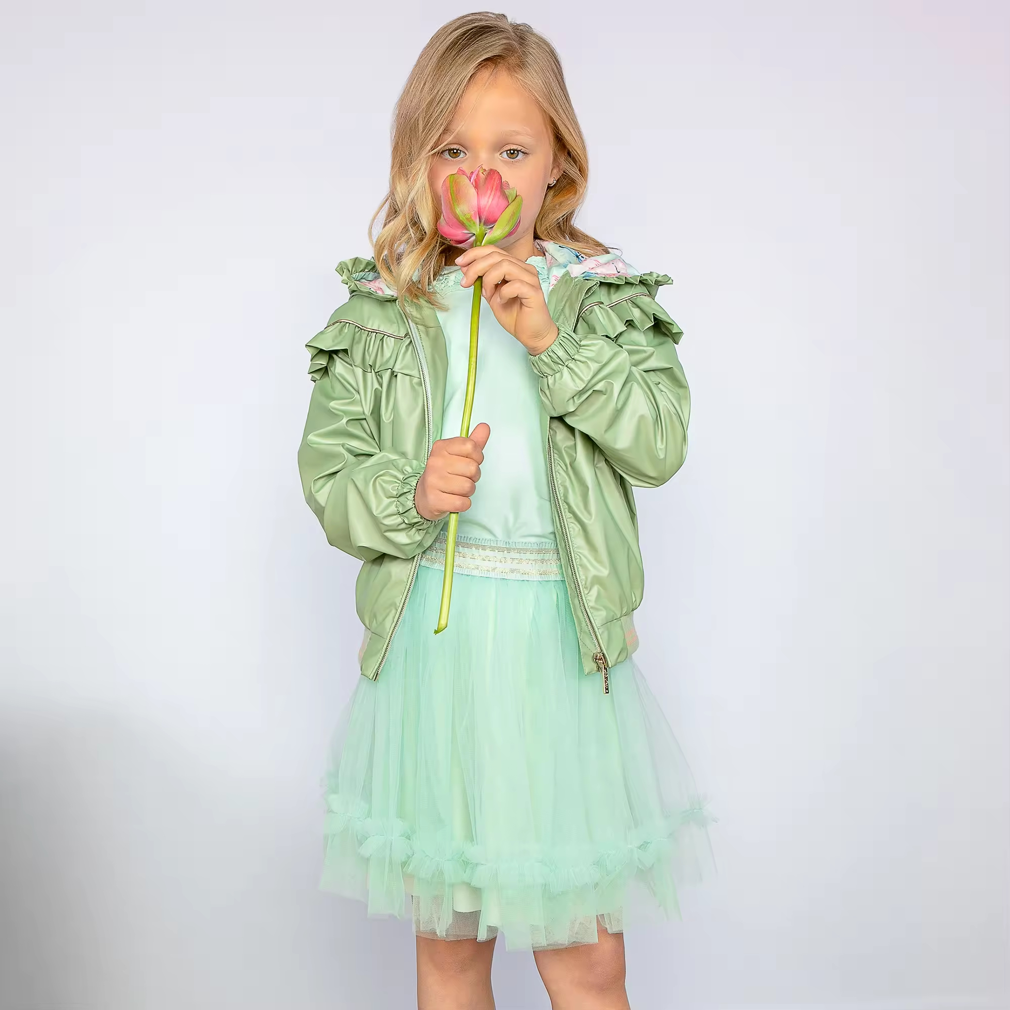 Suit Pant Coat Children Girls Warm Coat New Arrival 2025