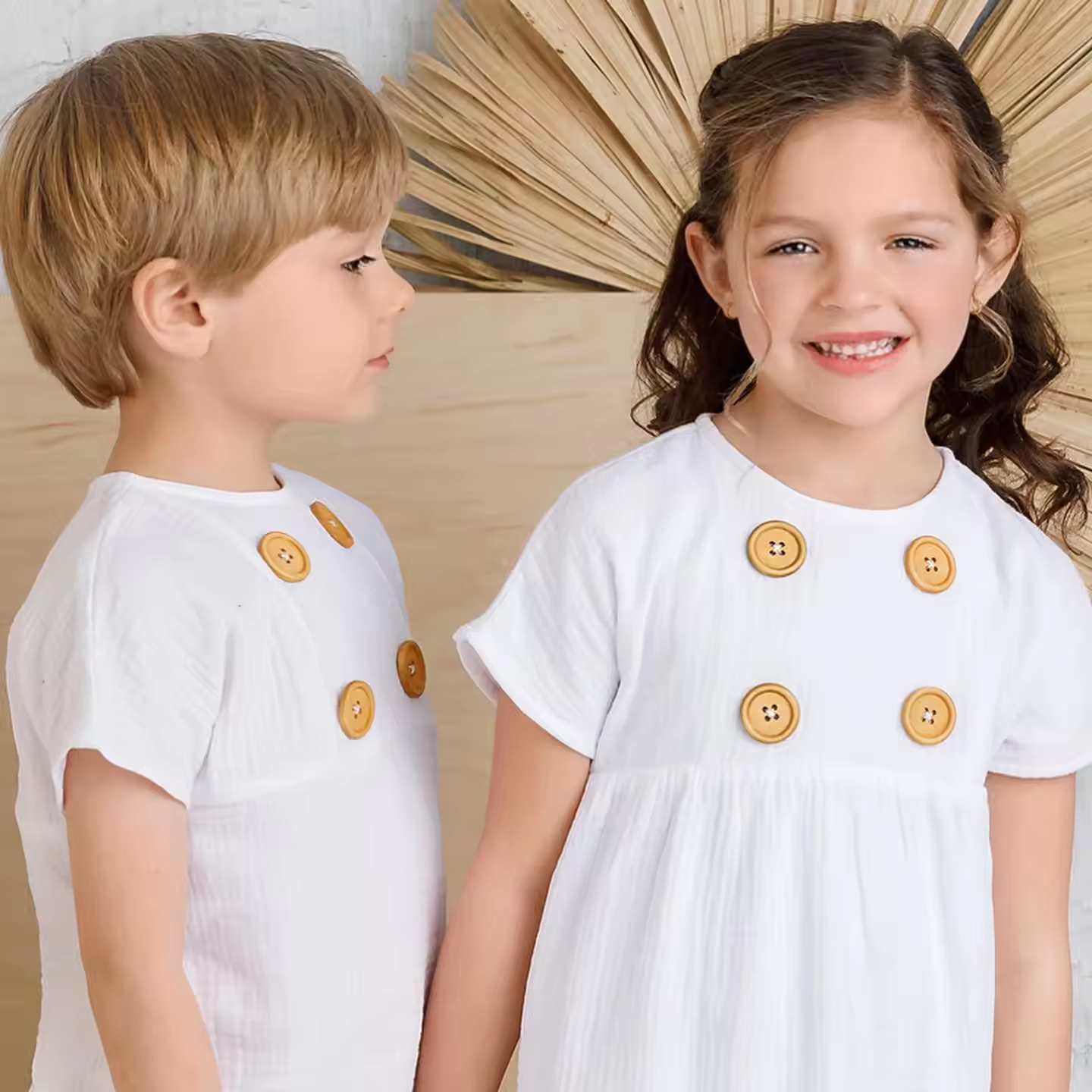 Baby girls cotton romper