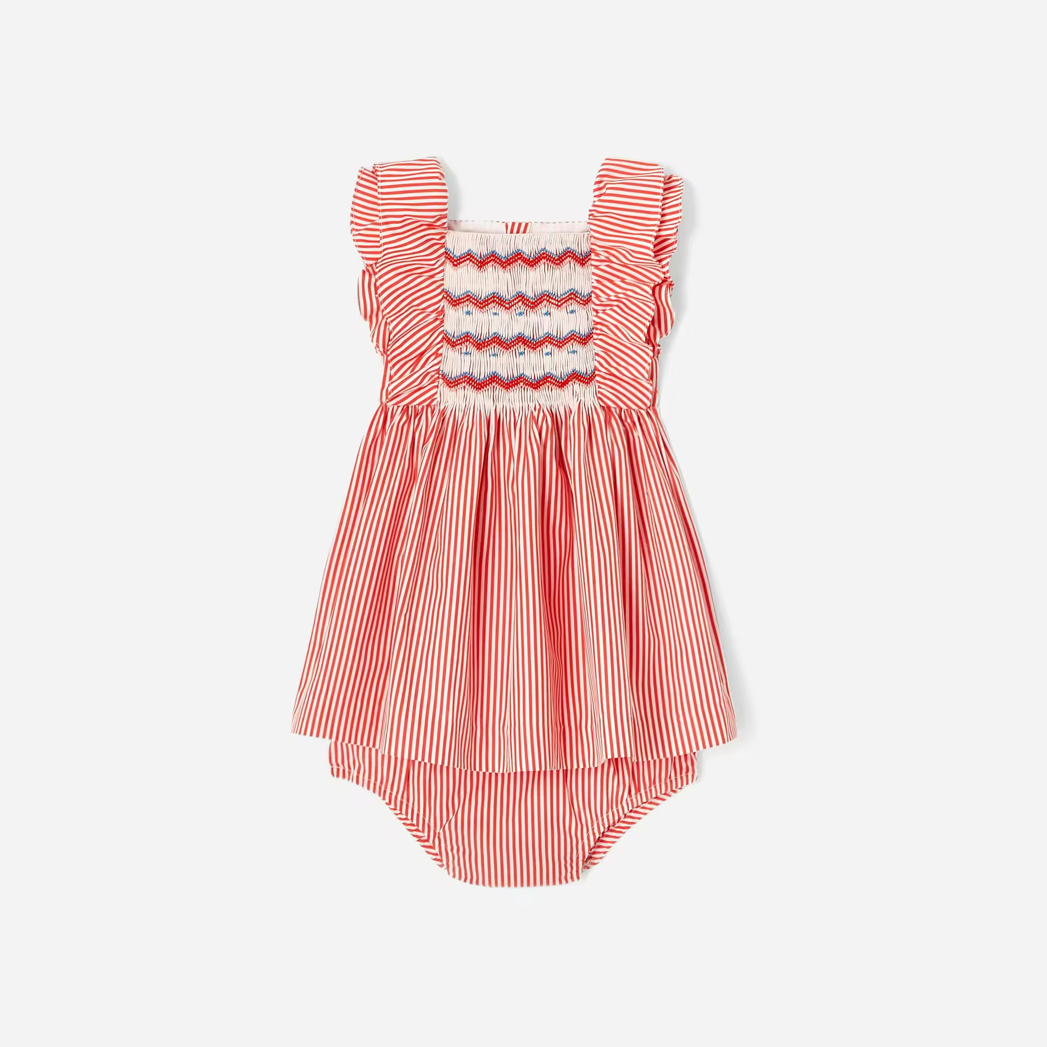 2025 Summer Baby Girls Dresses Casual Fashion Striped Ruffle Dress for Kids Girl 3-10 Y