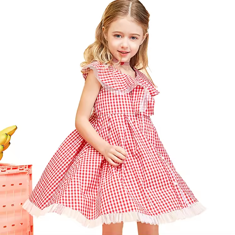 New Model Lovely Baby Dresses pink Net Frock Design for Baby Girls